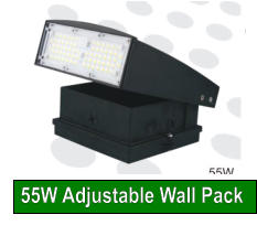 55W Adjustable Wall Pack