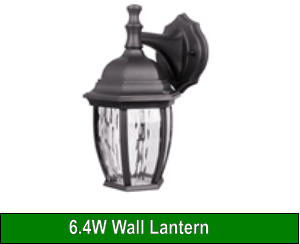 6.4W Wall Lantern